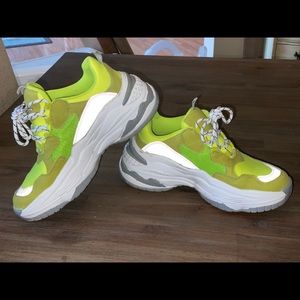 Fashion Nova Neon Sneakers